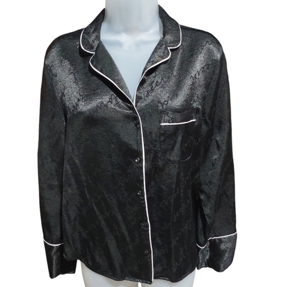 Victoria's Secret Other - Victoria's Secret Women's Pajama Top, Black, Sz S